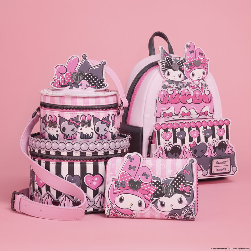Sanrio My Melody & Kuromi Cake Mini Backpack, , hi-res view 3
